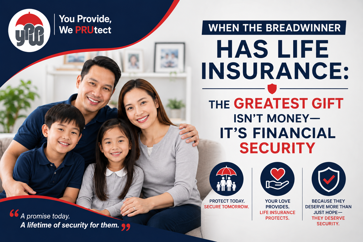 When the Breadwinner Has Life Insurance: The Greatest Gift Isn’t Money—It’s Financial Security
